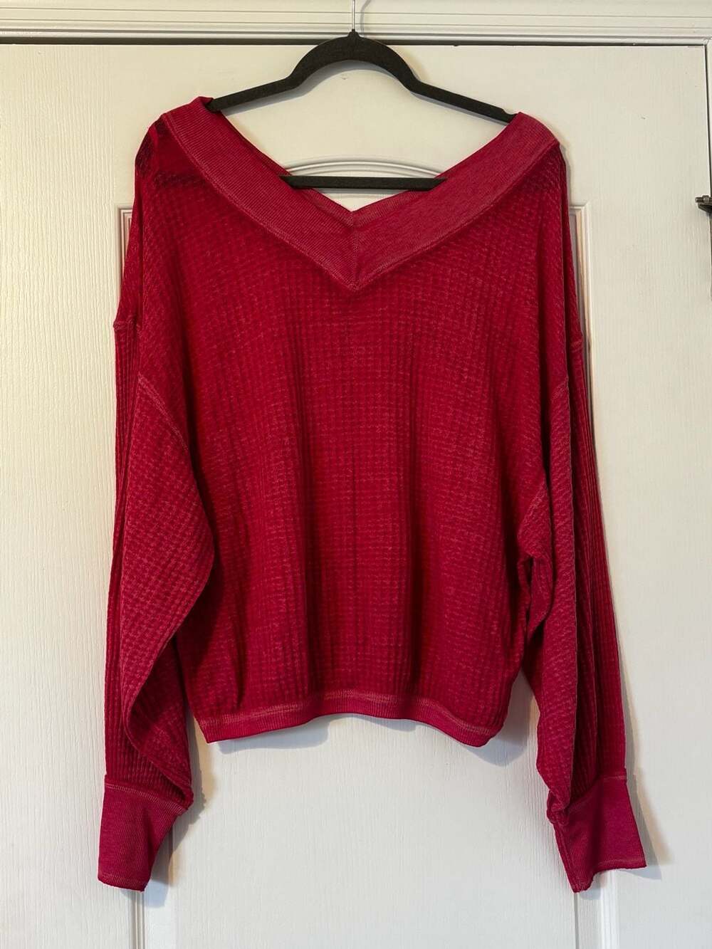 Free People Sock Monkey Pullover Sweater Top
